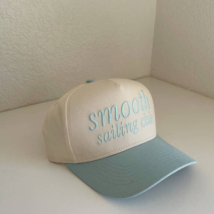 The Whale Boutique - Wholesale Trucker Hat - Women's - Sailing Trucker1