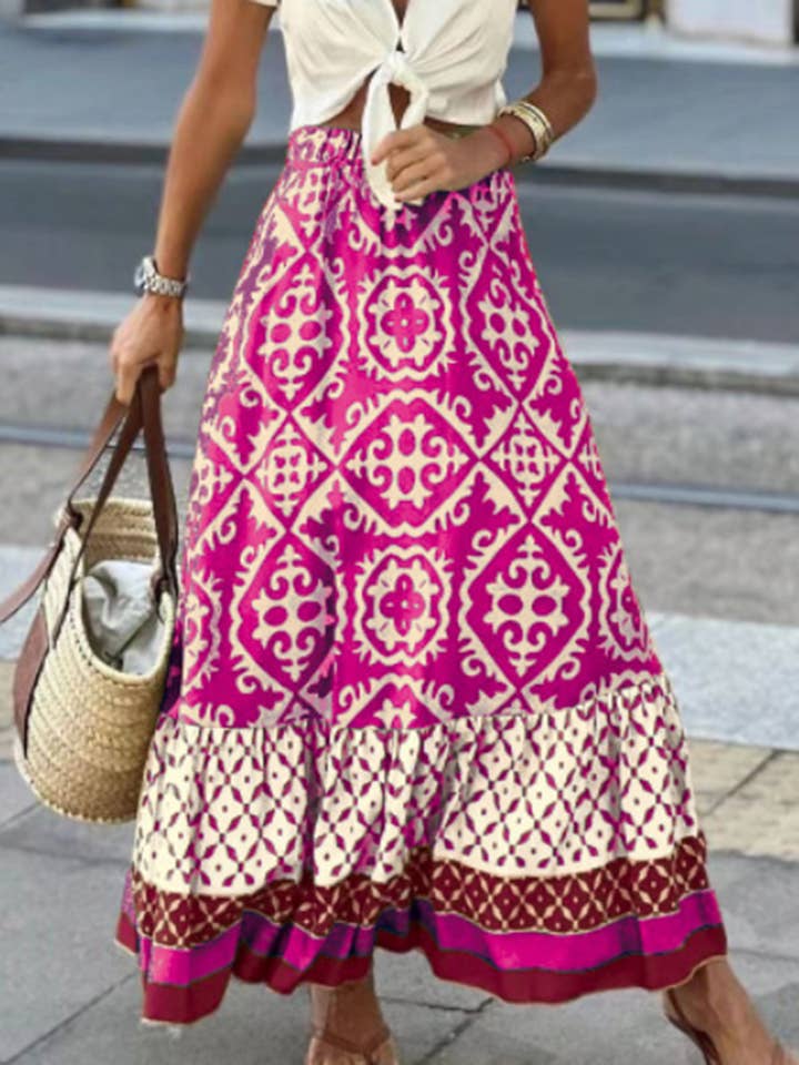 Wholesalesir - Wholesale Skirt - Women's - Leisure Loose Fitting Holiday Skirt For Women