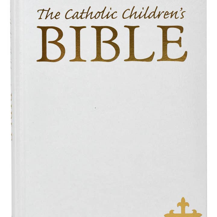 Catholic Book Publishing - Vente Livre sur la religion - Édition cadeau blanche de la Bible catholique pour enfants4