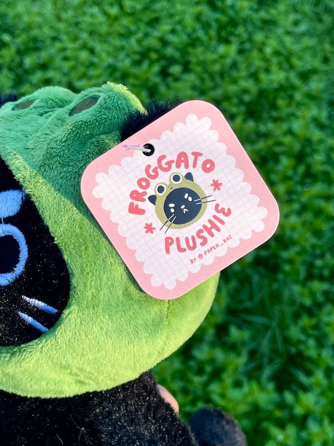 Paper Rat Illustrations - Wholesale Stuffed/Plush Toy - Kids & Baby - Frog the Cat Plushie2