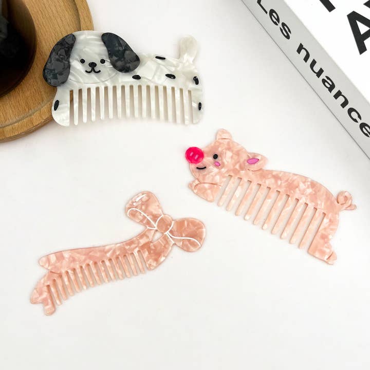 TheDivaSoap - Wholesale Hair Brush/Comb - Fruit & Animal Hair Comb, Creative Thin Comb4
