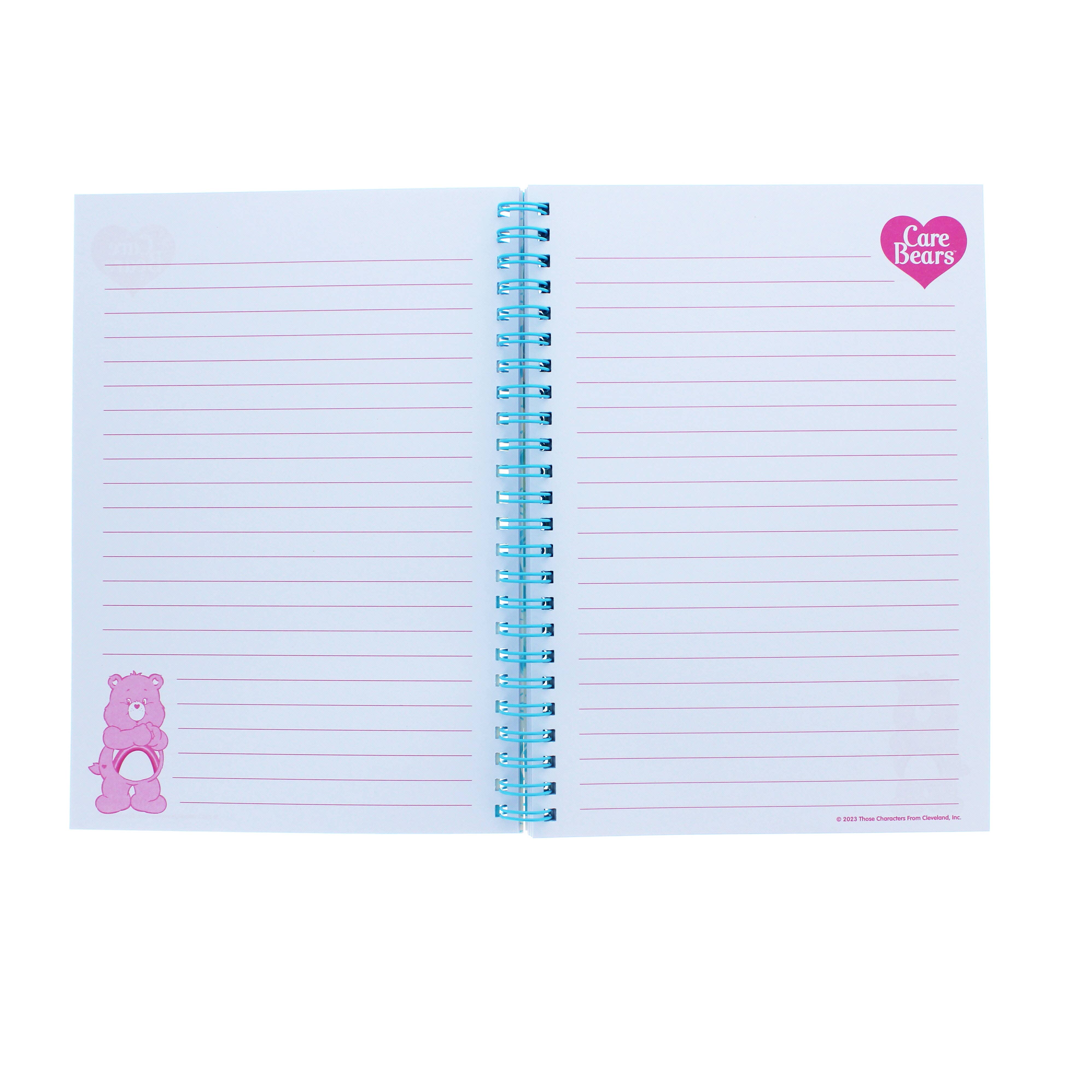 Blueprint Collections – wholesale Anteckningsbok – Care Bears A5 anteckningsbok3