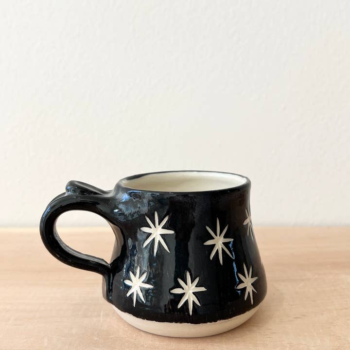 Espresso Mug-Stars for wholesale by Keyes Pottery