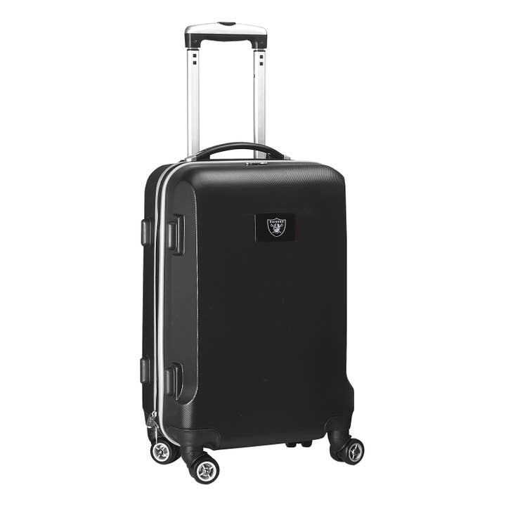 NFL Las Vegas Raiders 21" Carry-On Hardcase Spinner for wholesale by Mojo Licensing
