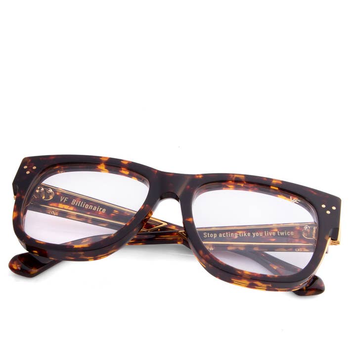 VF Billionaire Tokyo Tartaruga (Clear) por atacado de Vintage Frames Company