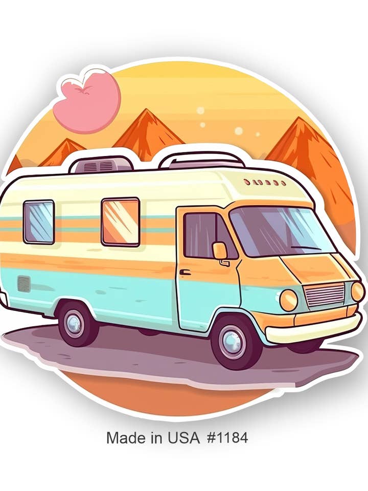 Pegatina de Aventura en Autocaravana para venta al por mayor de Big monkey