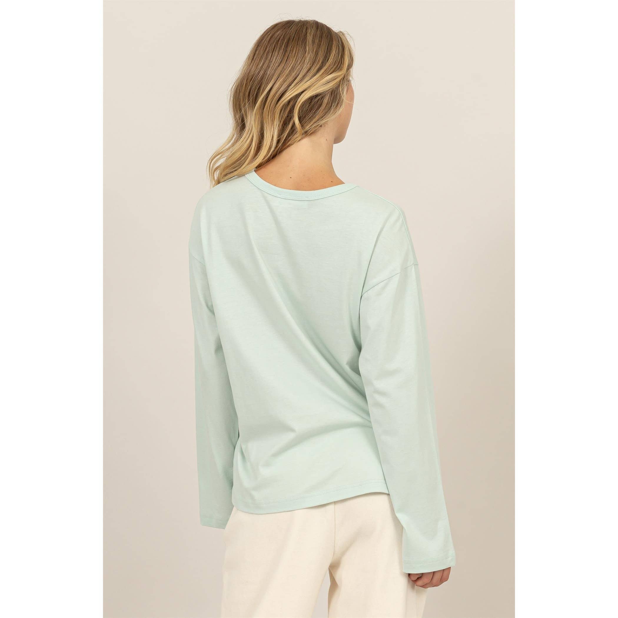 HYFVE – wholesale T-shirt (utan tryck) – Dam – Långärmad T-shirt med rund hals27