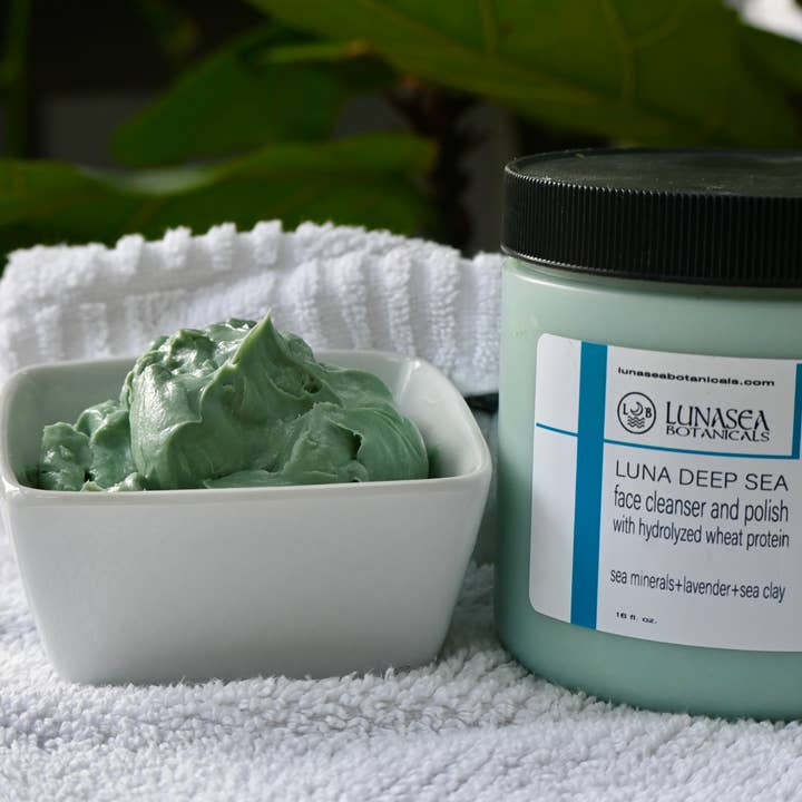 lunasea botanicals - Wholesale Skincare Face Mask - Backbar Cleanser Facial Masks4