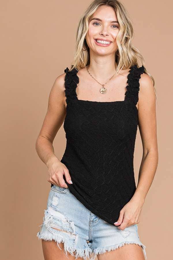 Culture Code – wholesale Blus - Dam – CJC1685 - VOLANGAXELBAND TUBTOPP0