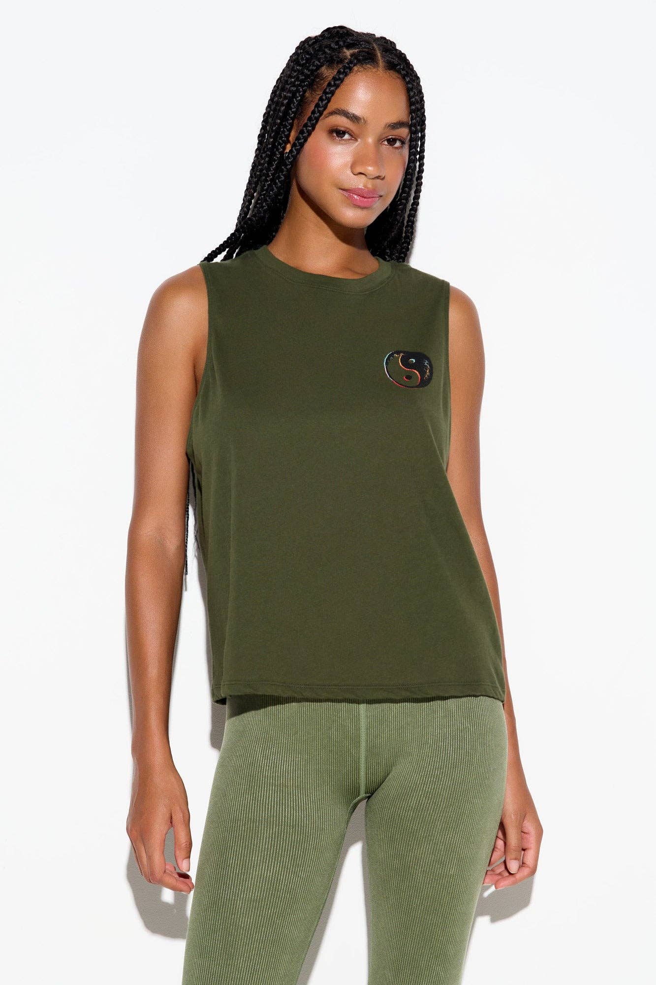 MOJAVE GREEN Free Mind Vibe Tank for wholesale on Faire
