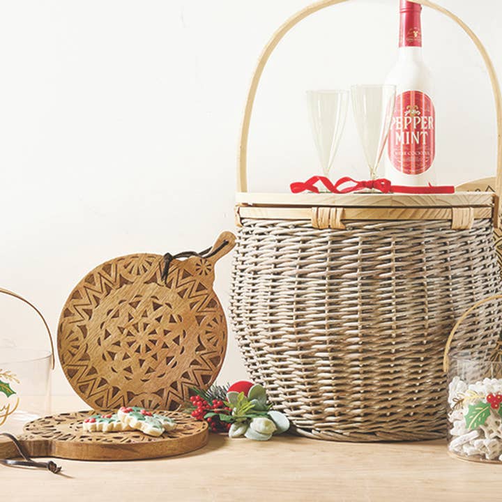 Santa Barbara Design Studio by Creative Brands - Wholesale Picnic Basket - Picnic Basket - Patterned3