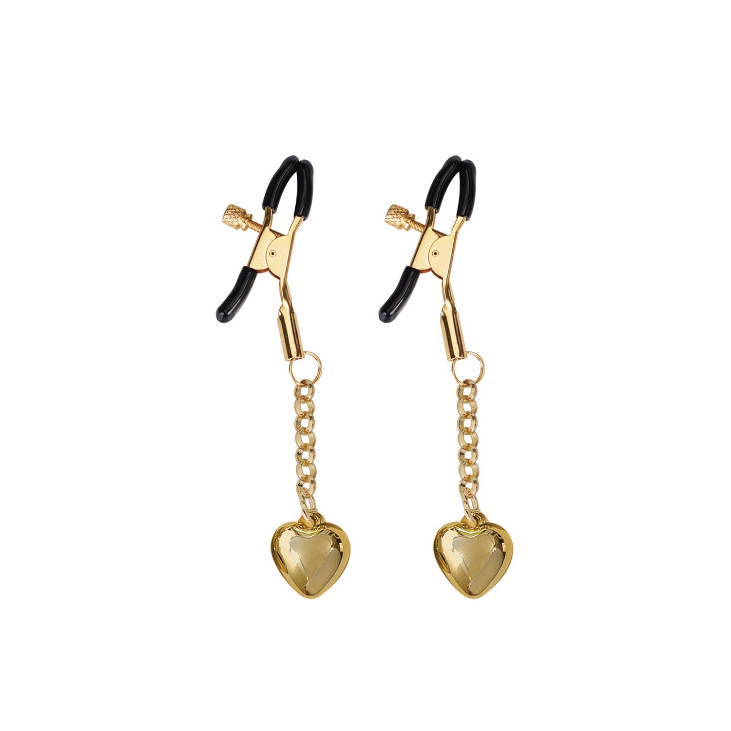 Liebe Seele - Wholesale Sex Toy - Gold Nipple Clamps (Two Pieces A Set)3