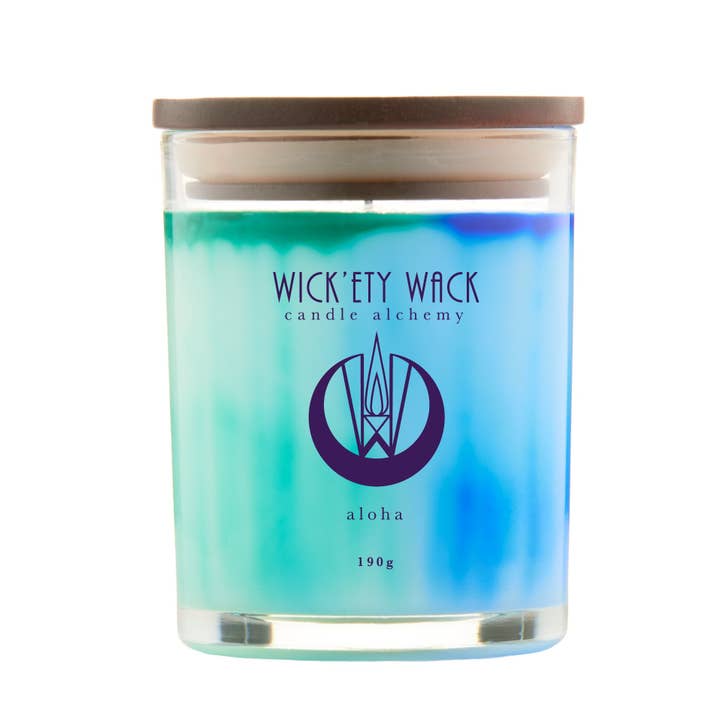 Aloha- Tropical Candle for wholesale by Wickety Wack Candles