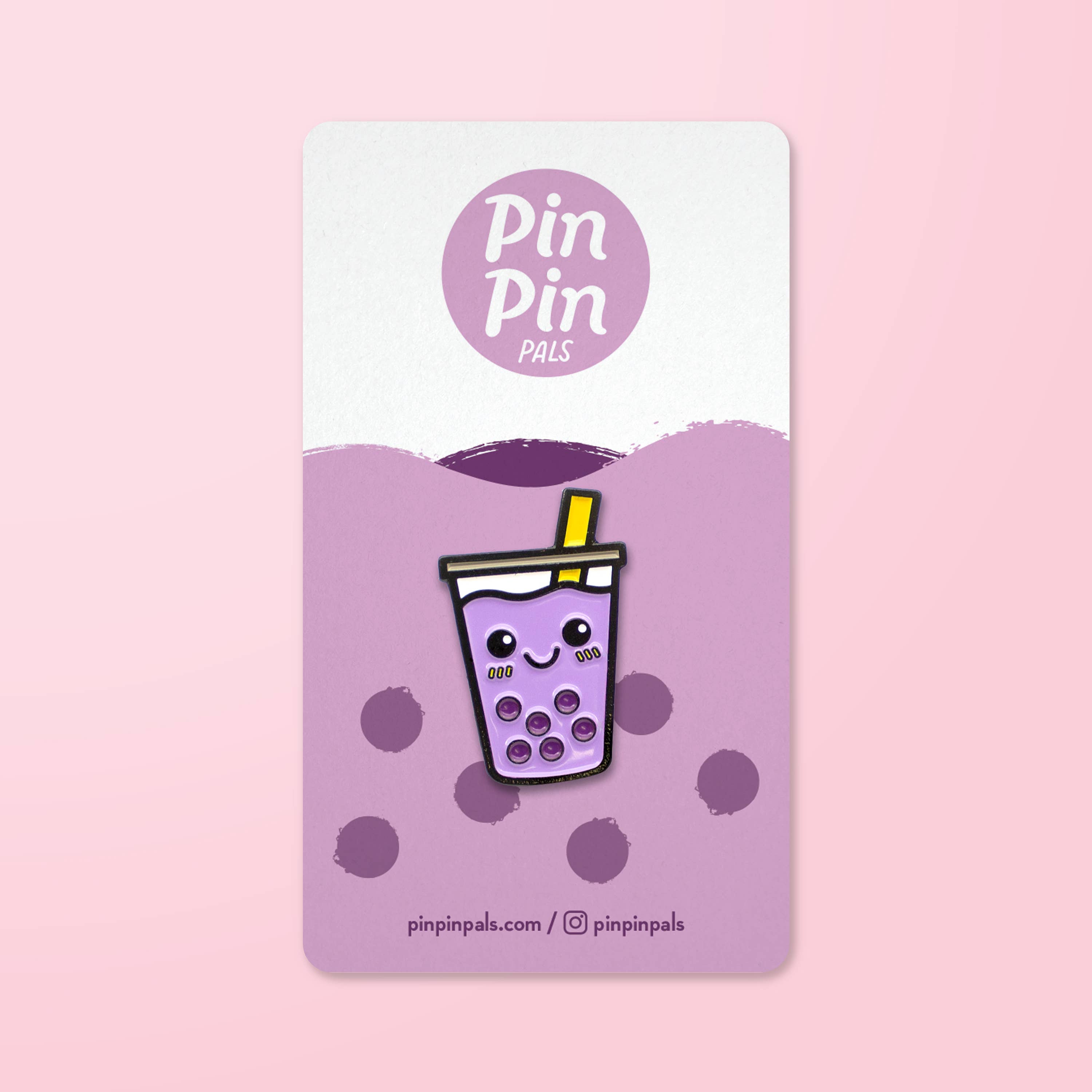 Pals & Co. – Alfinete/botão de lapela por atacado – Pino de esmalte Boba Best-Tea9