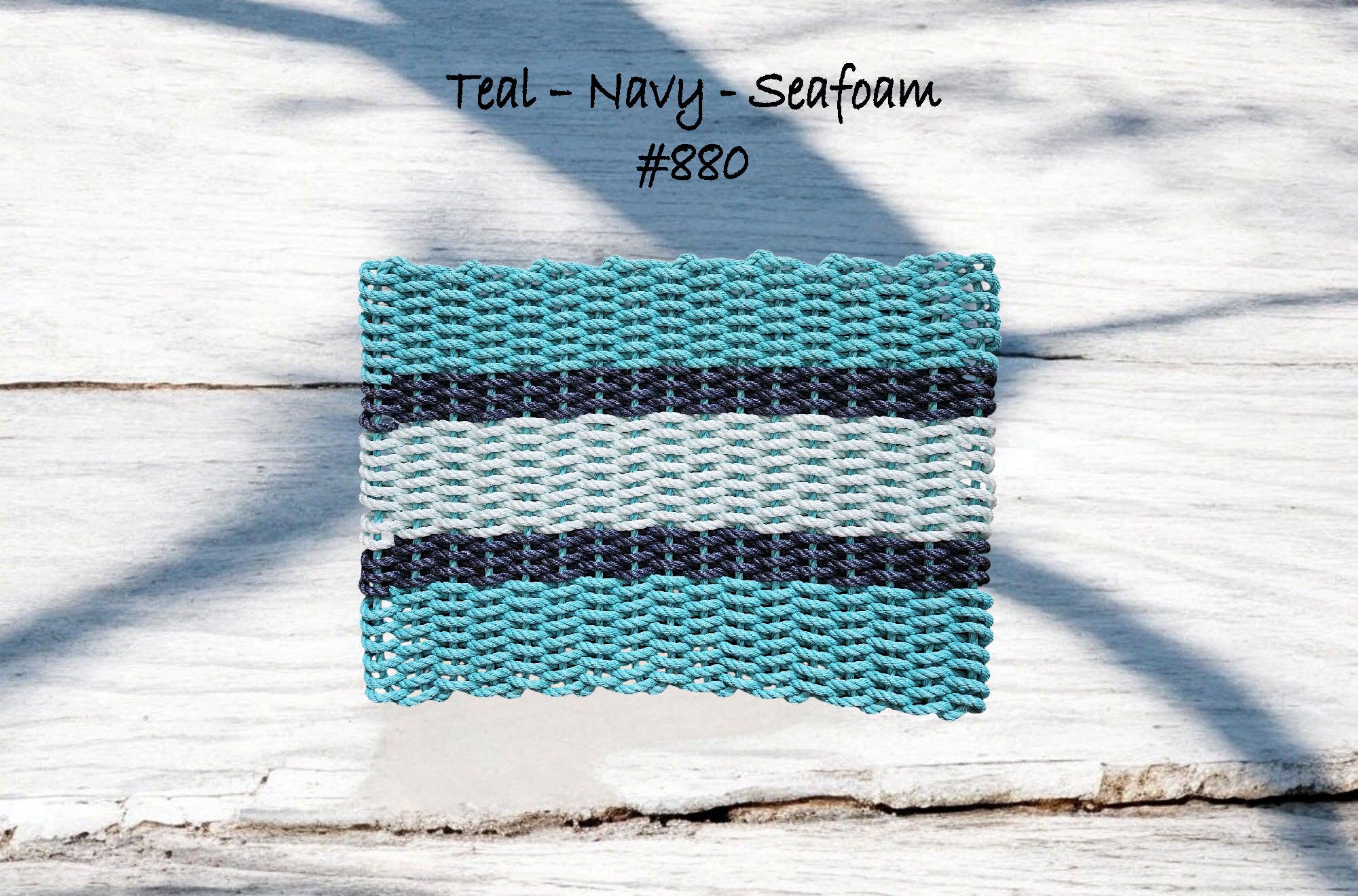 Maine Rope Mats - Wholesale Door Mat - 880 The "Original" Handcrafted Woven Maine Lobster Rope Door Mat