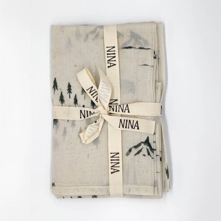 Organic Cotton Muslin (The Way Home) for wholesale by Nina