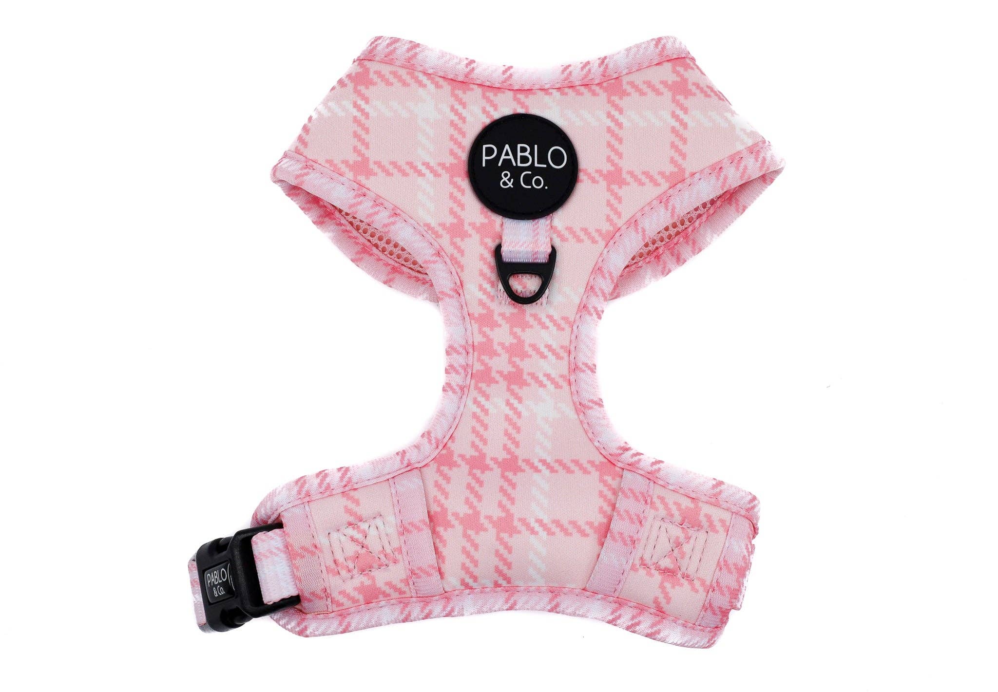 Pablo & Co. Boutique – wholesale Sele - Hund – Justerbart hundsele i rosa hundtand1