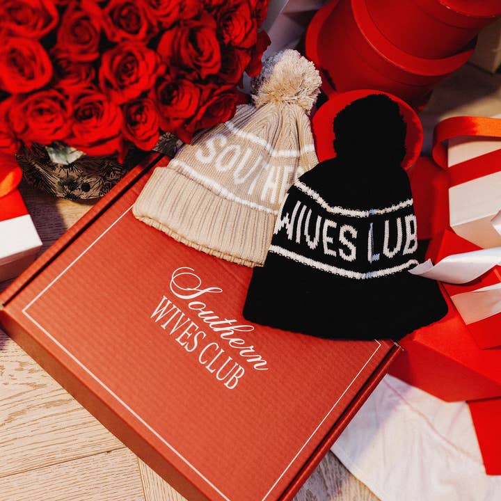 Southern Wives Club - Wholesale Beanie - Women's - Southern Wives Club Cream Beanie