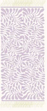 Les foutas de LENA-K – wholesale Strandhandduk – FLOWER FLEUR fouta i jacquardvävd 100 % återvunnen bomull4