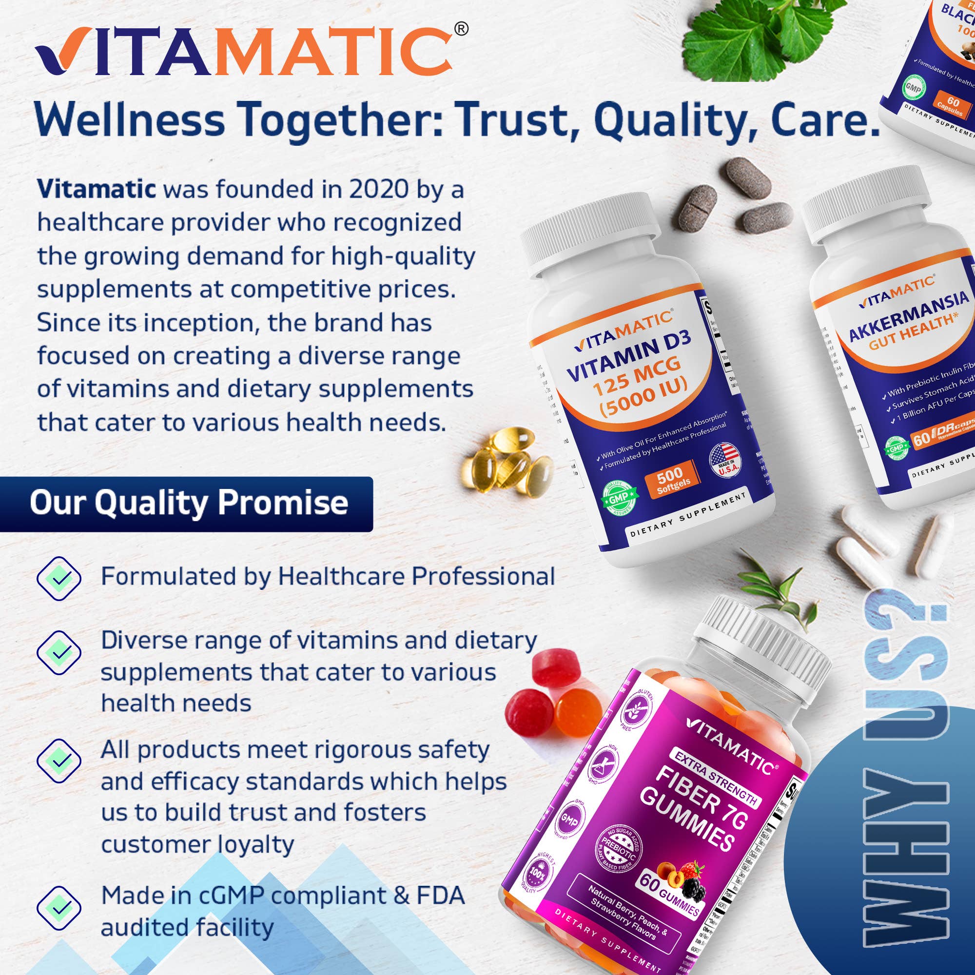 Vitamatic - Wholesale Oral Supplement/Vitamin - Vitamatic | Vaginal Probiotics 20 Billions 60 DR Capsules5