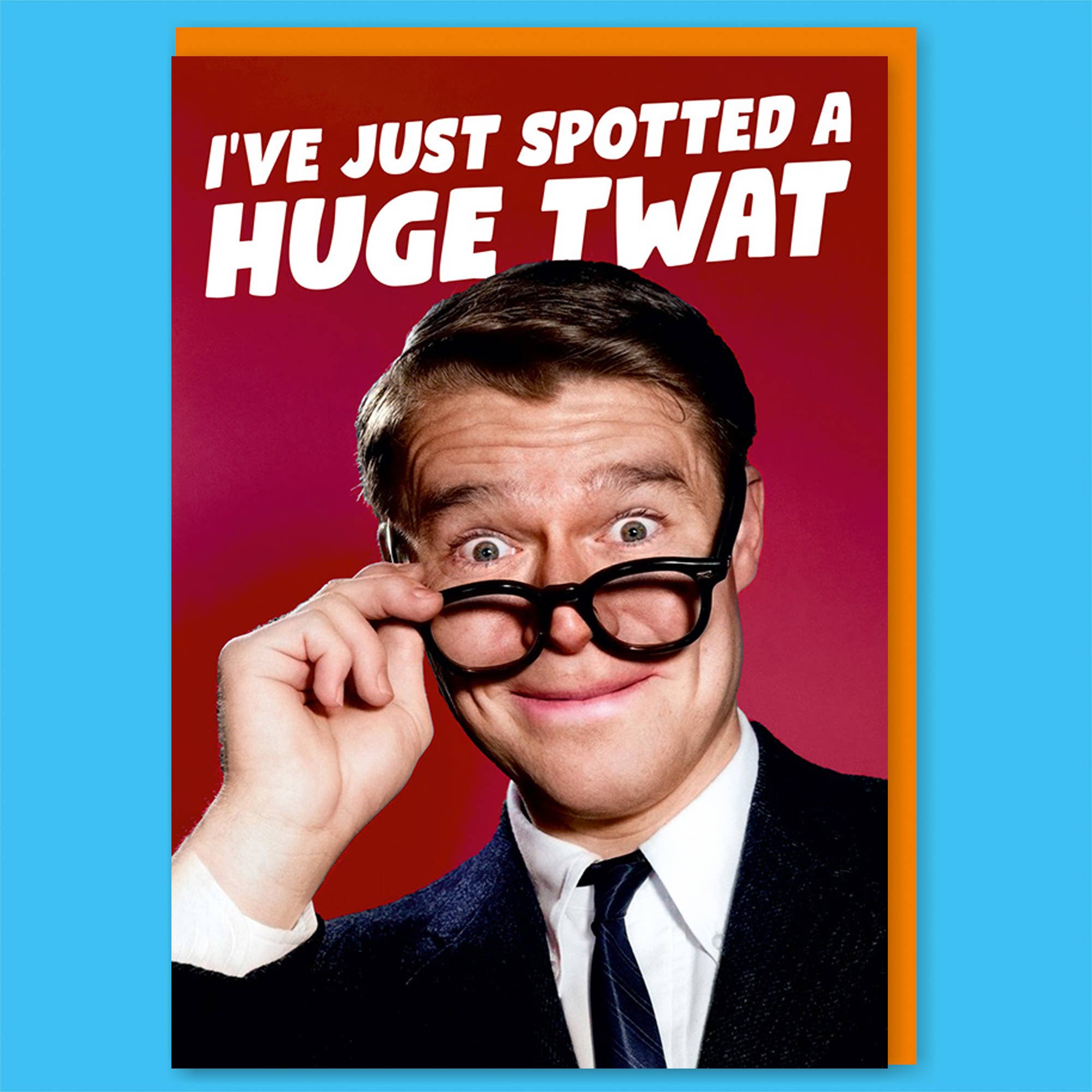 Dean Morris Cards - Wholesale Birthday Card - Huge twat Greeting Greeting Card0