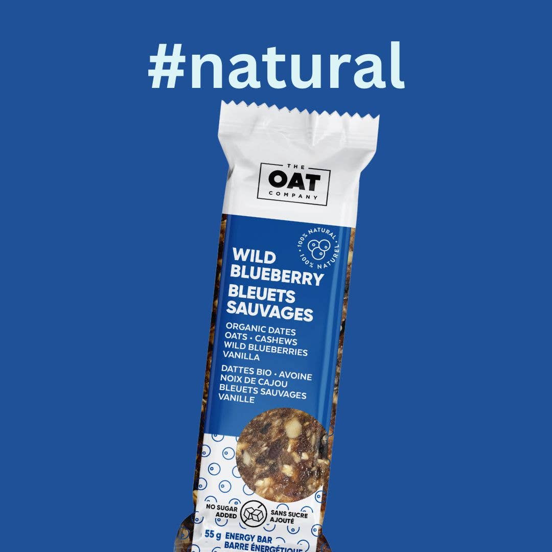 The Oat Company - Wholesale Snack Bar - Wild Blueberry2