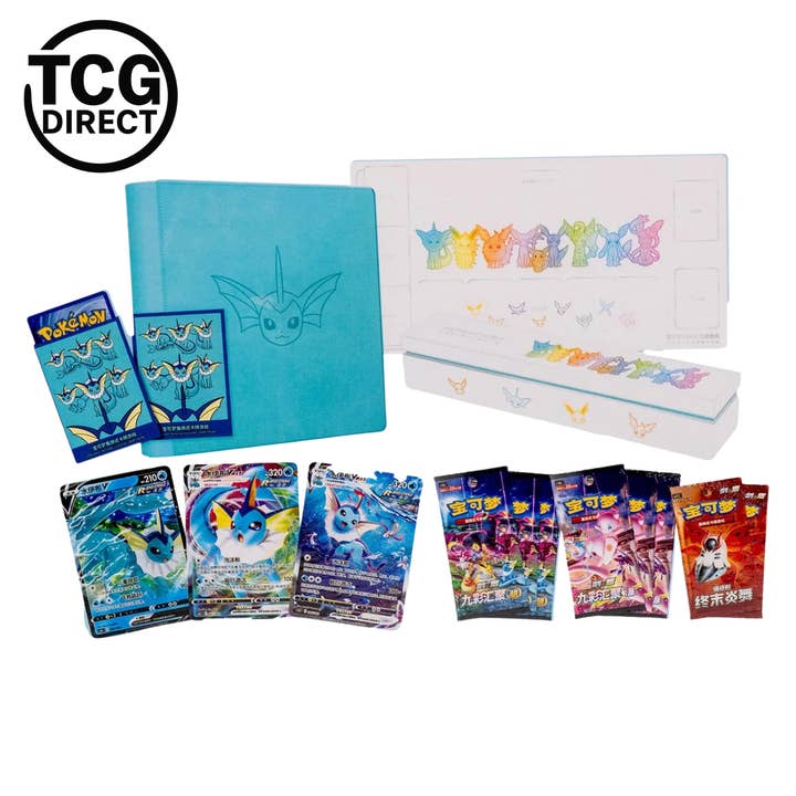 Eksklusiv Pokémon-sæt Aquali Vmax Forenklet Kinesisk for engroshandel hos TCGDIRECT