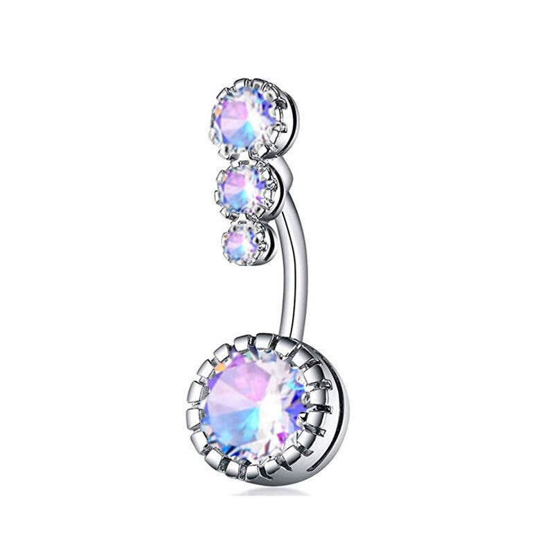 Gemscape UK - Vente Piercing de nombril - Bijoux de piercing pour nombril en 8 couleurs éclatantes5