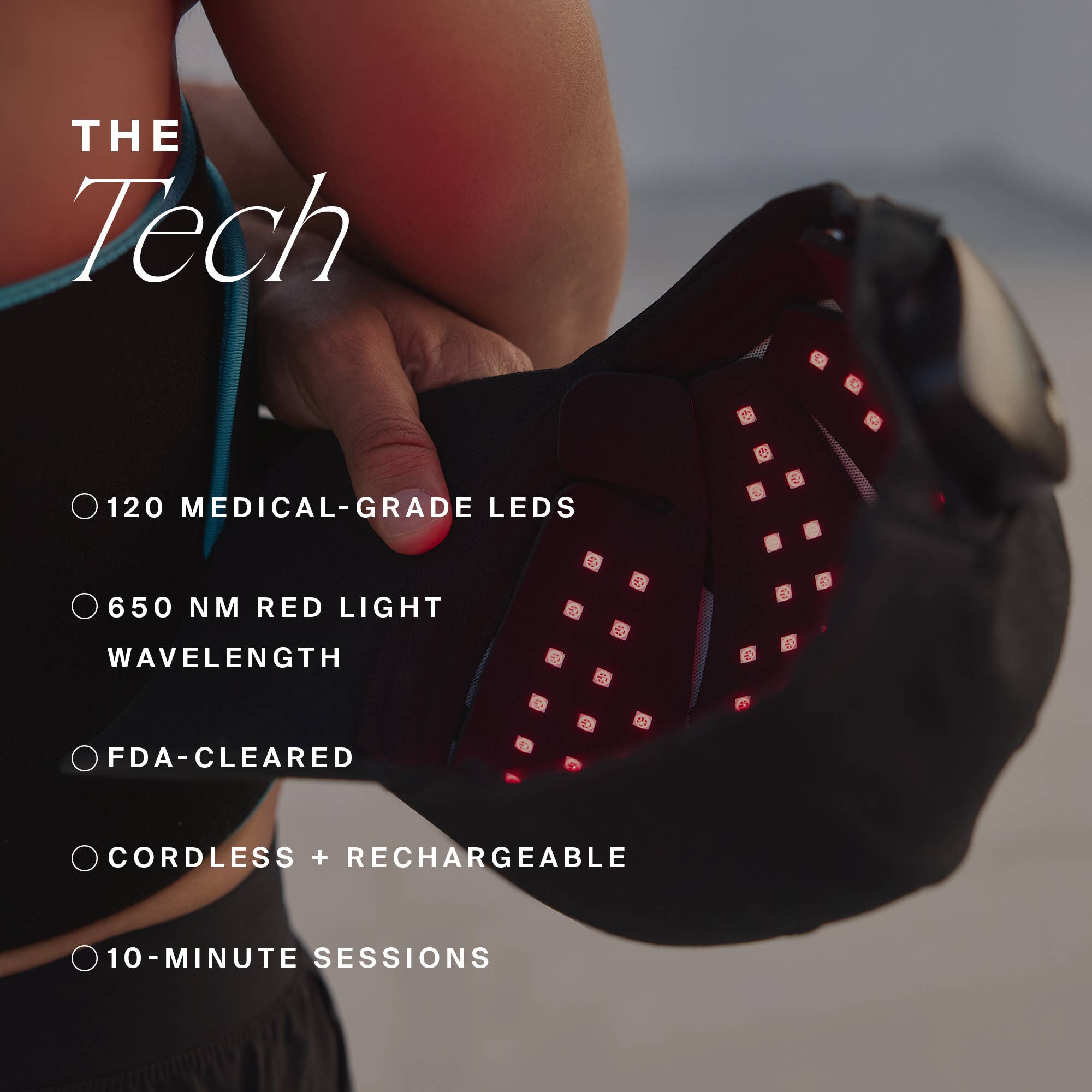 HigherDOSE - Vente Casquette de baseball – unisexe - Chapeau à lumière rouge HigherDose5