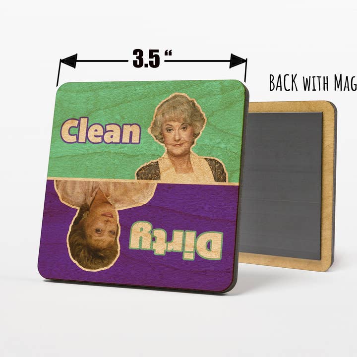 American Brand Studio - Wholesale Magnet - Golden Girls - Blanche and Dorothy Dishwasher Magnet1