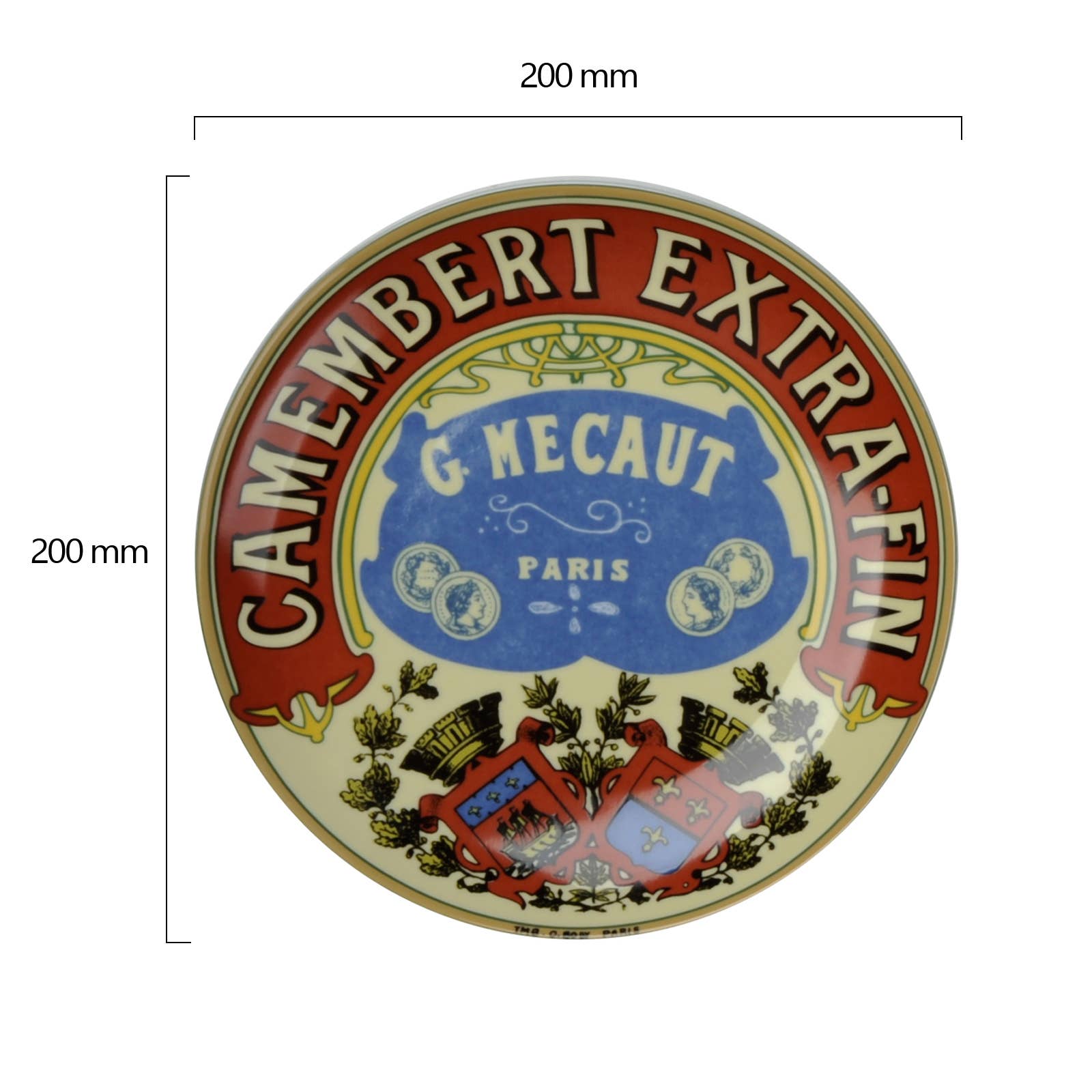 The DRH Collection BV - Wholesale Dinner Plate - Set of 4 Classic Camembert Plates7