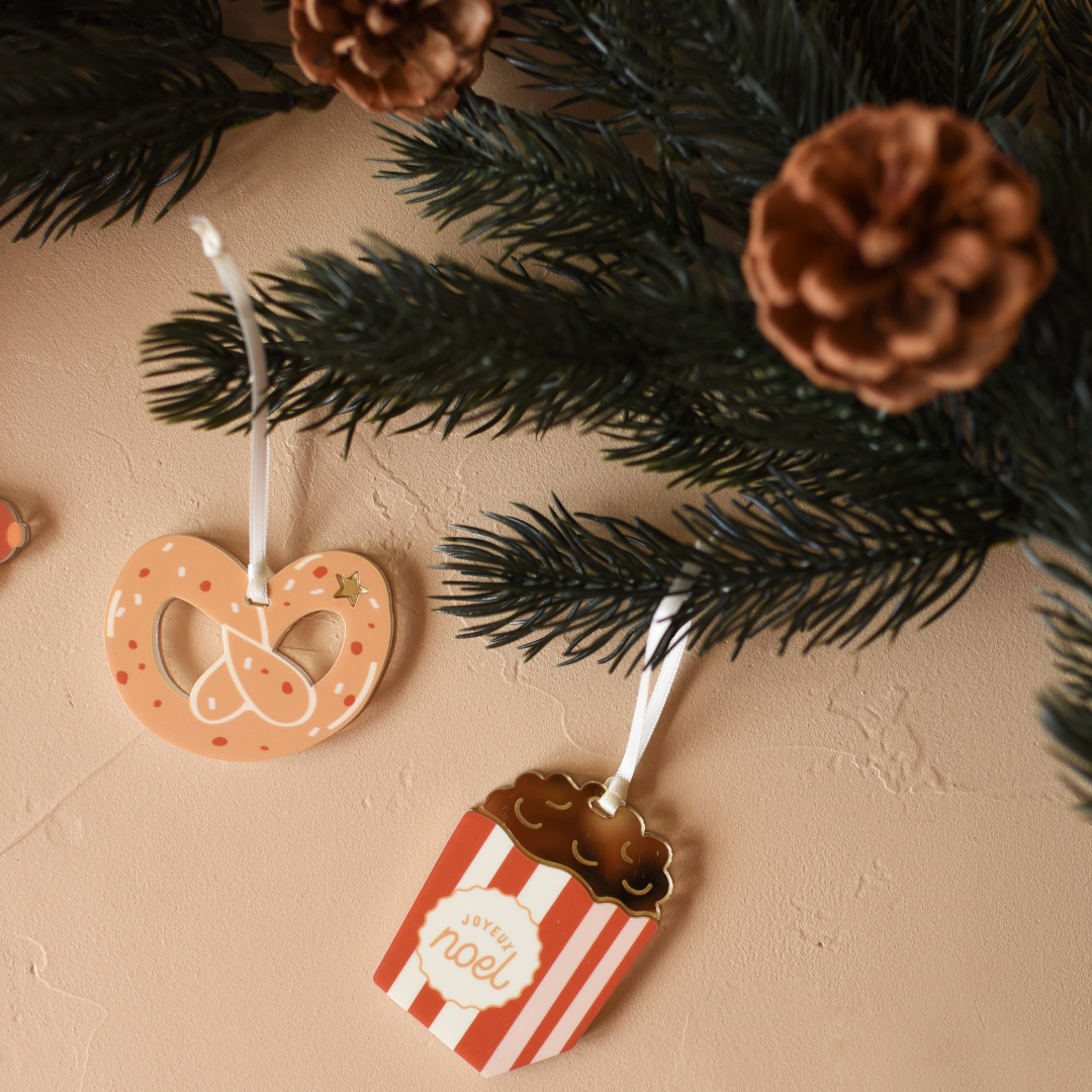 Baubels – wholesale Wall Accent – Personalized Popcorn Christmas Decoration3