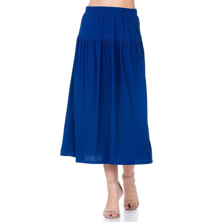 Azules Clothing - Wholesale Rok - Dames - ASK-9026PS eigentijdse midi-rok12