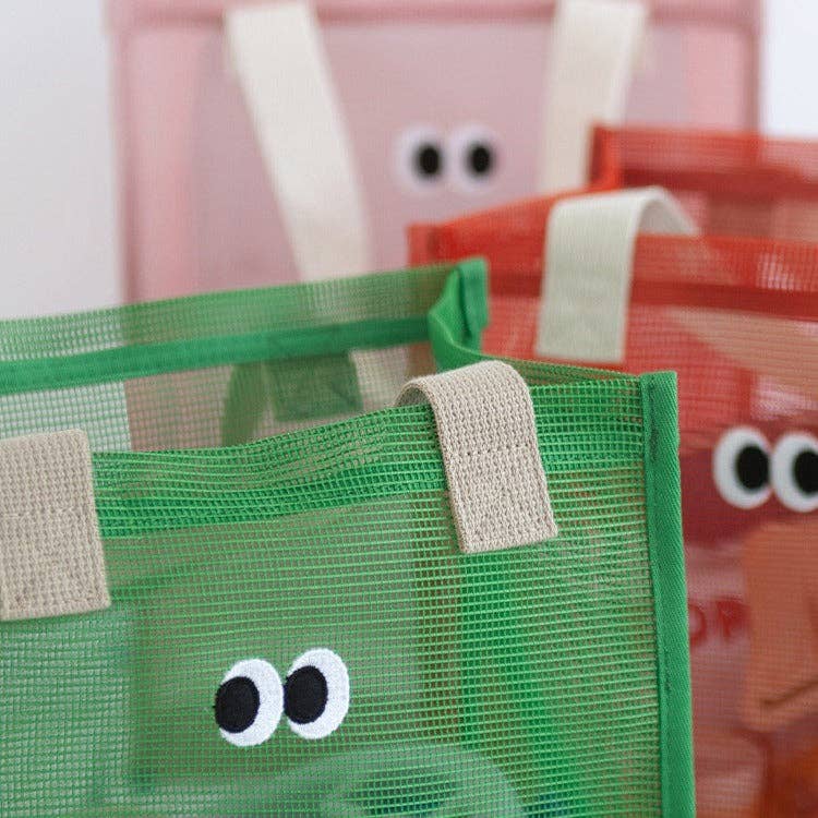 Dipped Shop – wholesale Tote bag – Women's – Eyes Large Capacity Mesh Handbags DP25C6365