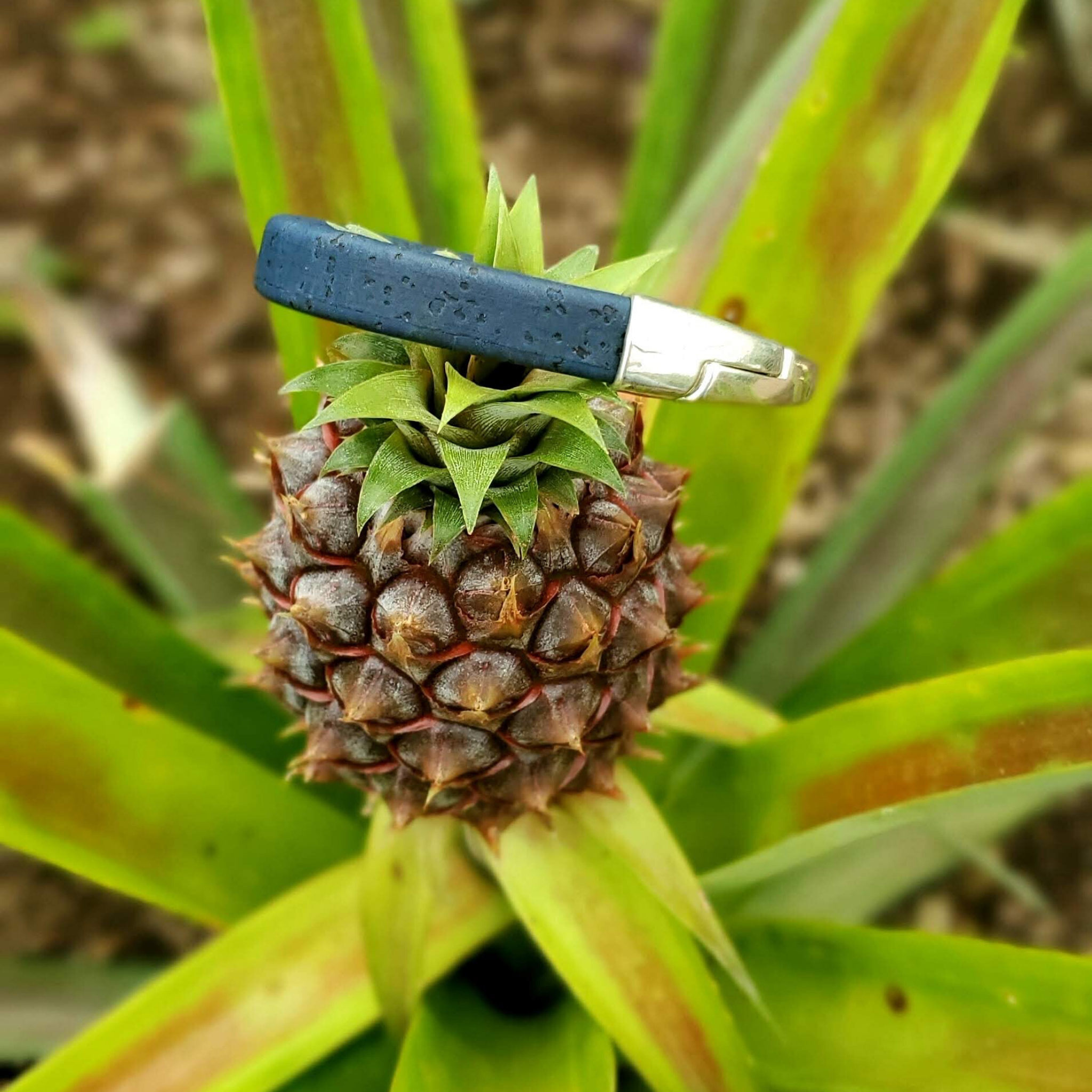 Gem Lounge Jewelry – Großhandel Manschettenarmband – Wählen Sie Ihre Farbe: Kork Silber Armreif2