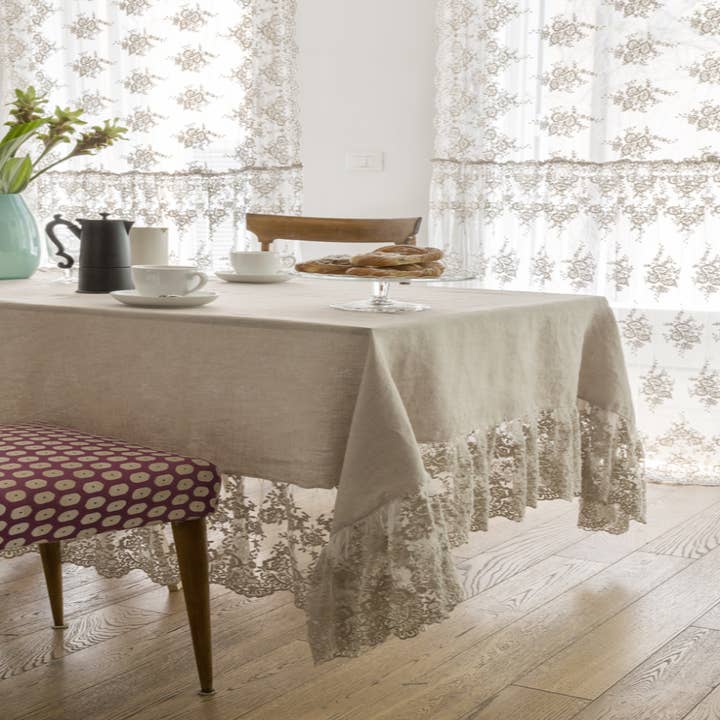 Chez Moi - Wholesale Tablecloth - Provençal Linen Tablecloth1