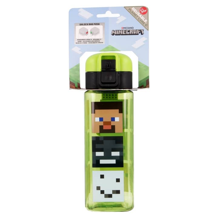 Minecraft Robot Bottle with 550 ml Closure for wholesale by Stor