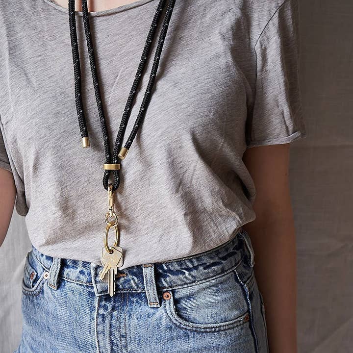 KNOK - Wholesale Keychain - Unisex - KEY HOLDER (BLACK REFLECT)3