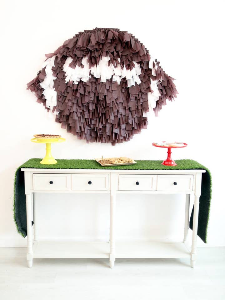 Football Fringe Shape for wholesale by Oh My Darling Party Co