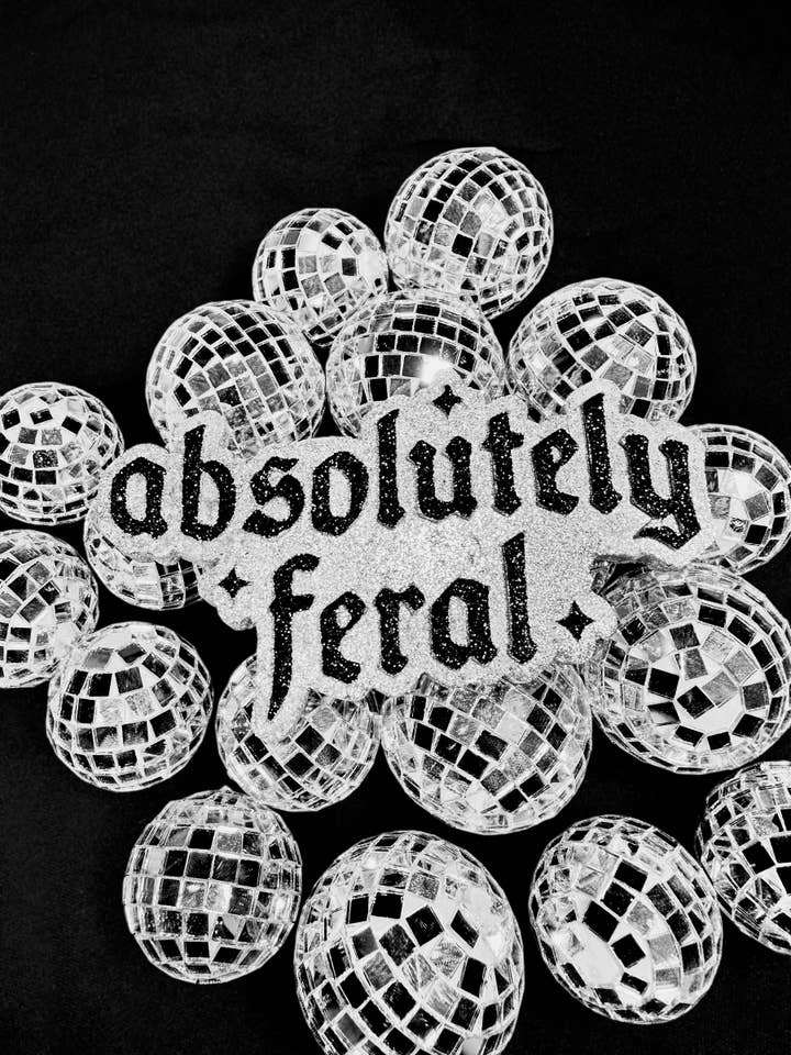 Absolutely Feral Car Freshie for wholesale by Sassy Fras Couture