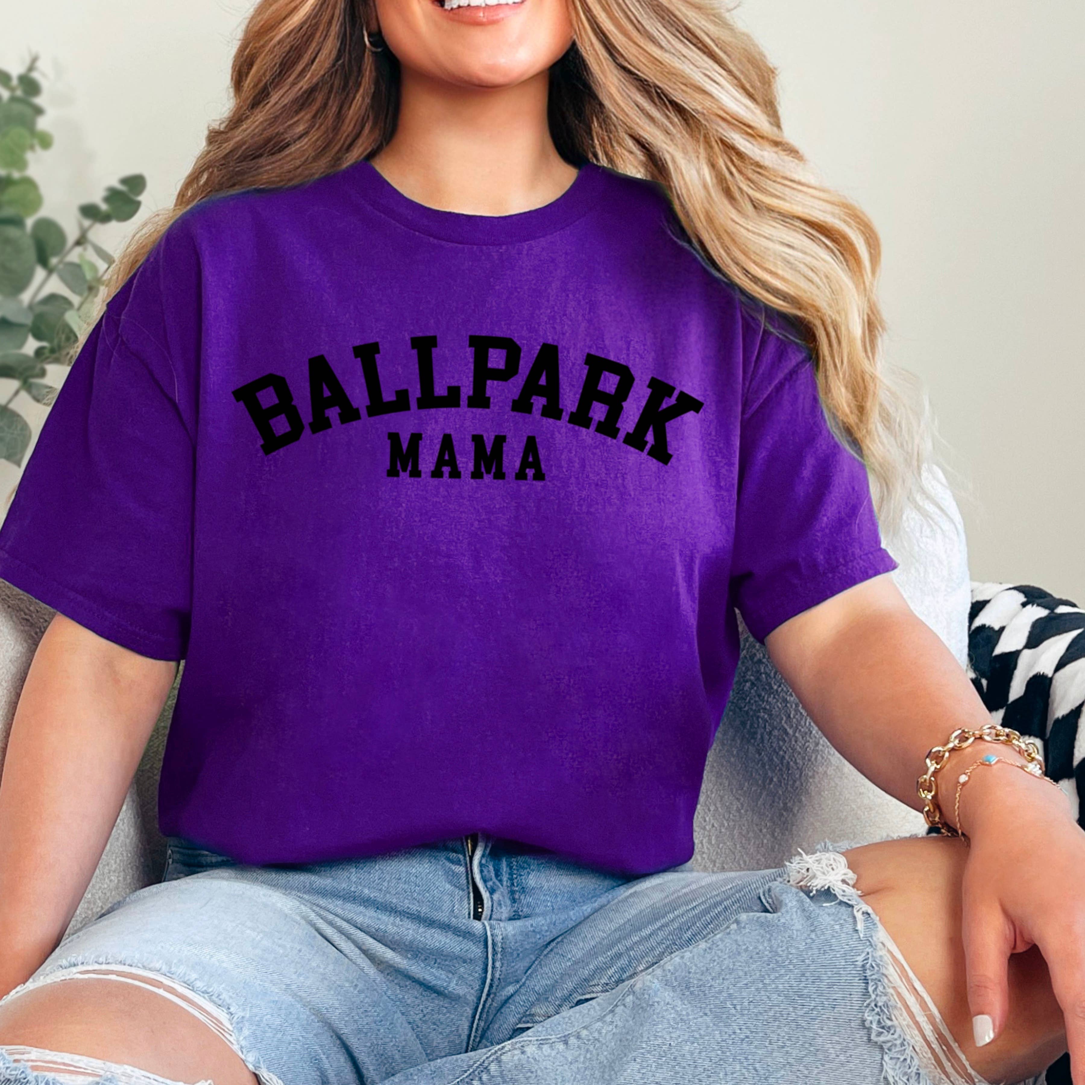 Shoppe SHC - Wholesale T-Shirt (Graphic) - Women's - Ballpark Mama Graphic Shirt | Gameday Shirt | Gildan  21