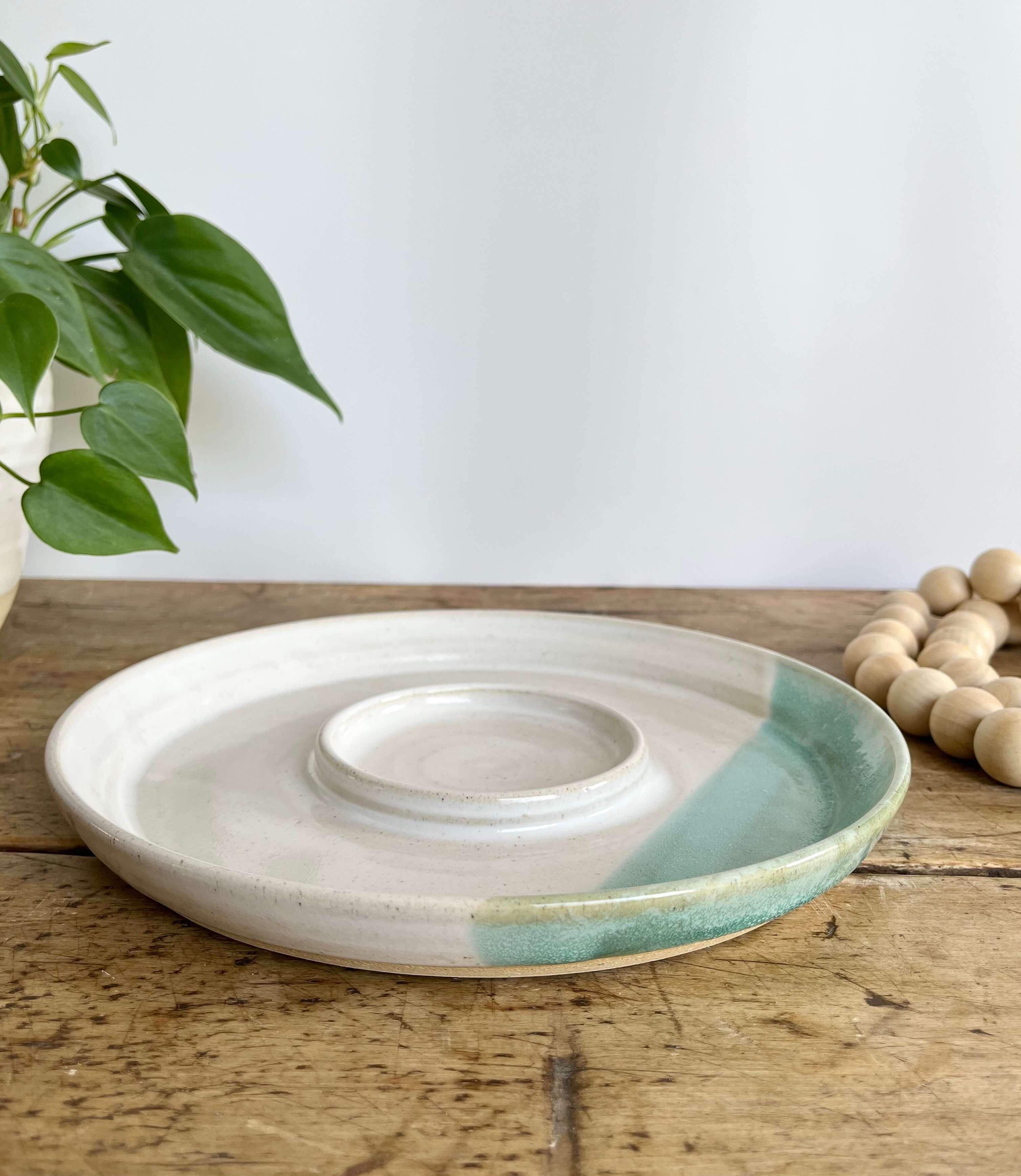 Coastal Clay Co. - Wholesale Platter - Bread and Oil Dipping Plate Platter4