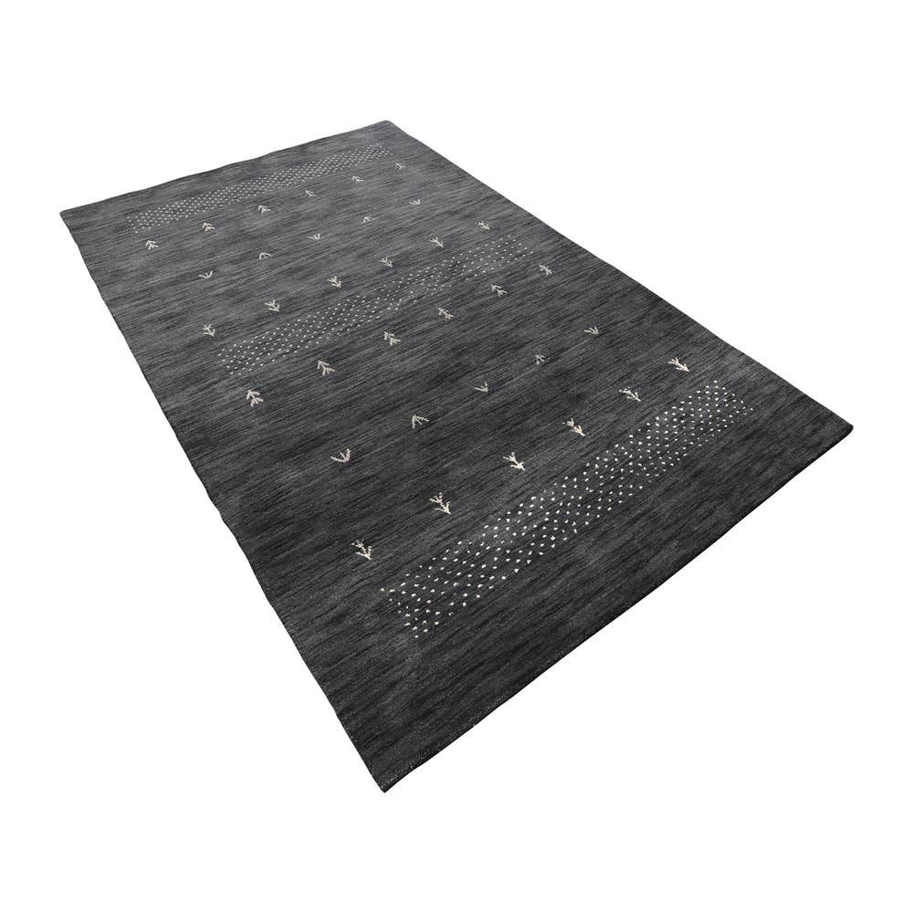 Get My Rugs - Wholesale Area Rug - Hand Knotted Loom Area Rug Charcoal L005157