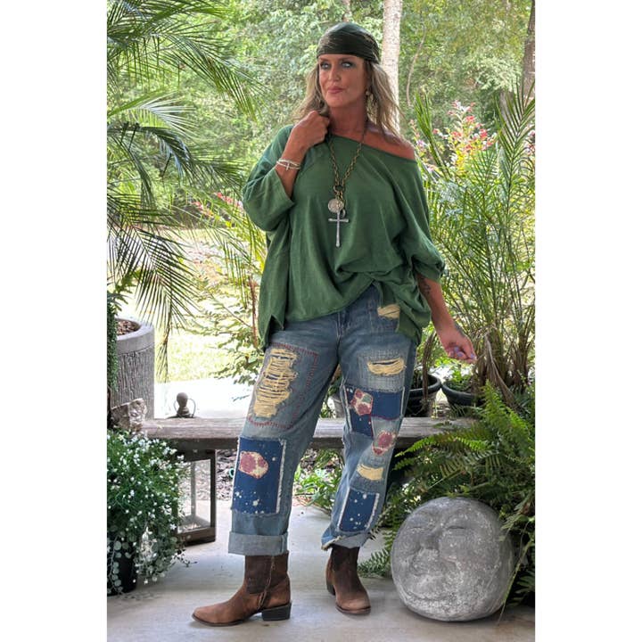 Jaded Gypsy – Blusa - Mulher por atacado – Top Be Free - Esmeralda Vintage