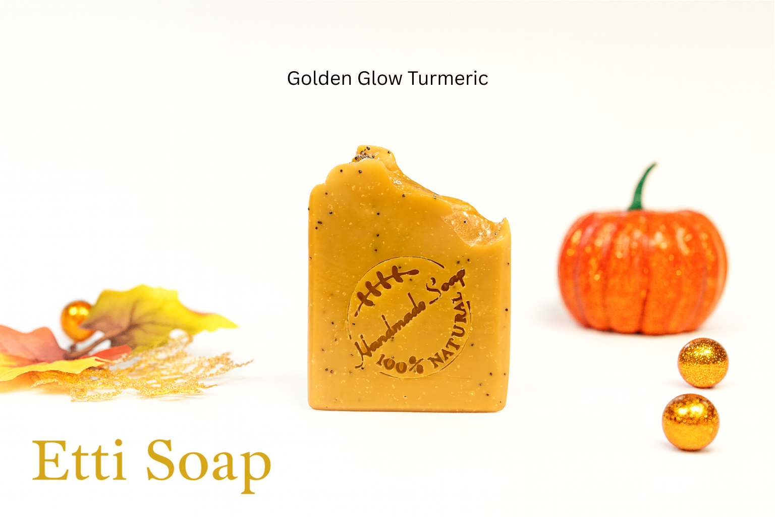 Etti Soap LLC - Wholesale Bar Soap - Golden Glow Turmeric Soap | Handmade Lemon Exfoliating Natural Bar2