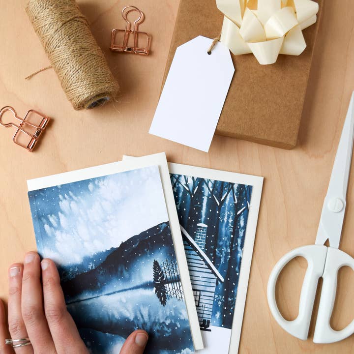 May We Fly - Wholesale Season's Greetings Card - Night Divine Greeting Card1