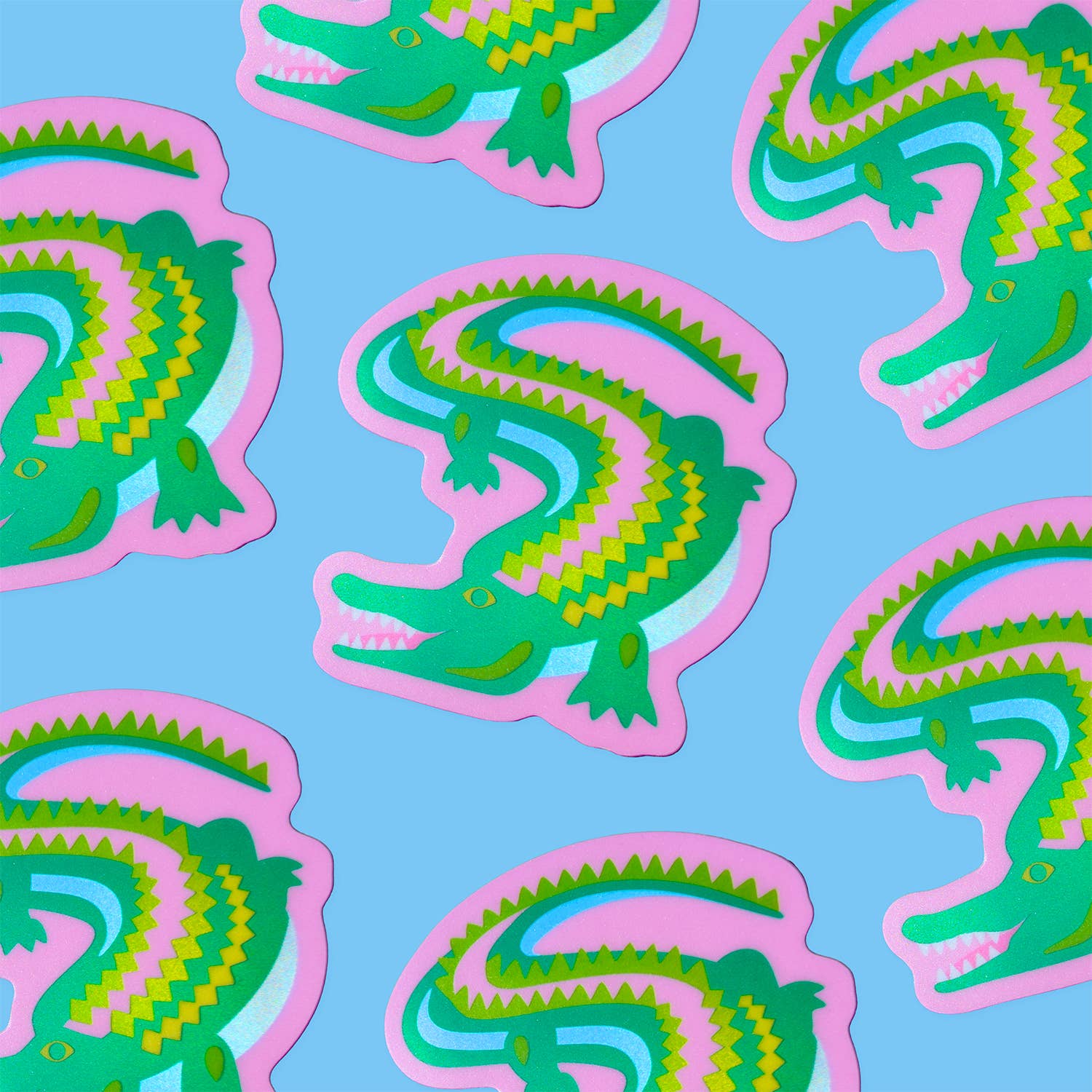 Wildkat Studio - Wholesale Sticker - Alligator Sticker1