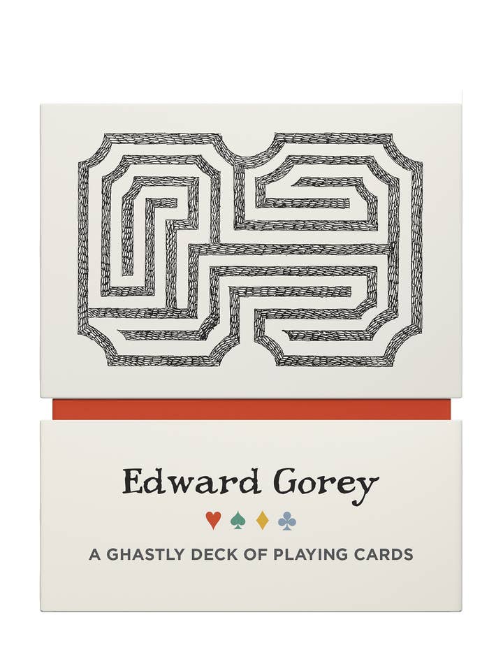 Edward Gorey Speelkaarten voor wholesale door Pomegranate
