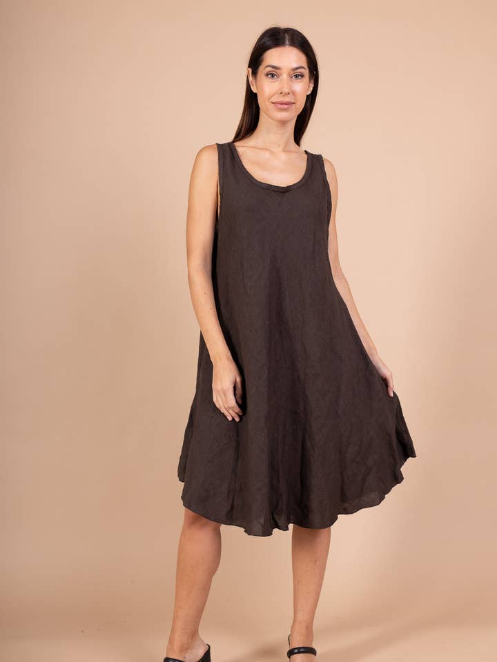 Shyloh - Wholesale Dress - Women's - Linen dress 149355