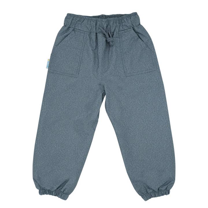 Jan & Jul - Wholesale Pants - Kids - Heather Grey | Puddle-Dry Rain Pants